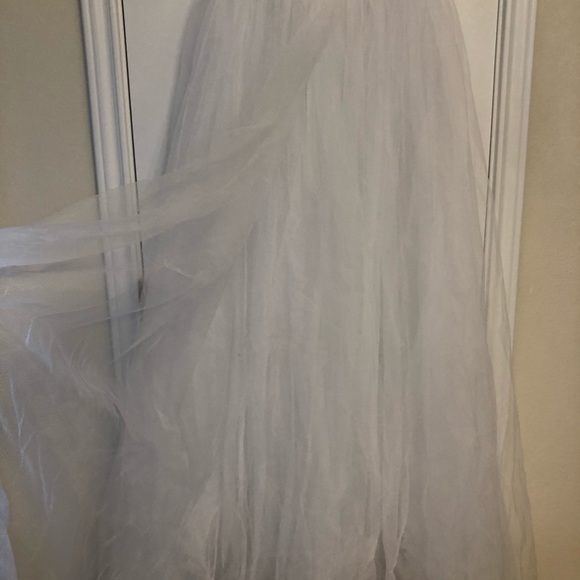 New Wedding Dress White Lace Mini - Picture 6 of 7